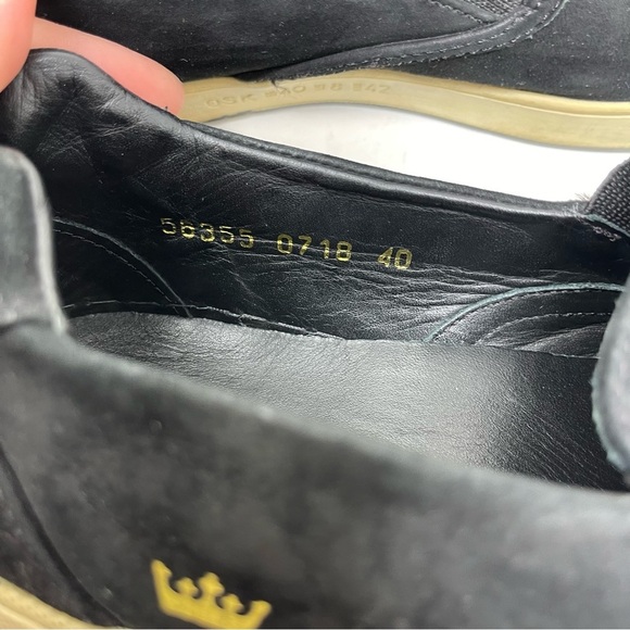 Osklen Mens Bossanova Nobuck Black Sneakers sz 42 US 8 - Picture 9 of 10